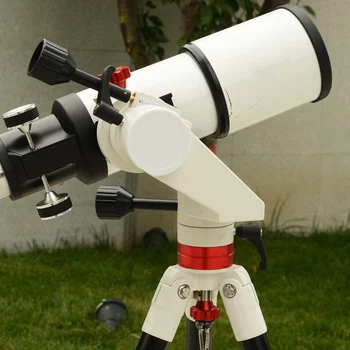 Altazimuth teleskopi 360-ni o'rnatish, 3 / 8in ipli alyuminiy qotishma mikro harakat PTZ Astronomiya Stargazing qushi uchun o'rnatish