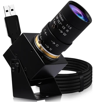 Android oyna Linux Mac uchun 4K CMOS IMX415 Sensor alyuminiy Mini Box qavs USB kamera