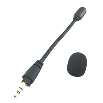 Corsair HS35 Hs45 simsiz o'yin Minigarnituralari uchun olinadigan mikrofon mikrofoni 3.5 mm shovqinni bekor qilish