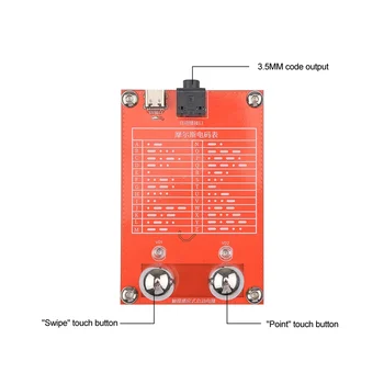 DC 5v kVt Morse sensorli sensorli avtomatik kalit turi-C interfeysi Morse sensorli kaliti ishlab chiqaruvchilar guruhlari uchun USB quvvatli LED yoritgichi