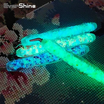 EverShine Luminous Point Drill Pen Diamond Painting Tool Aksessuarlar Rhinestones Picker Mumi Ikki Boshli Kashtado'zlik San'ati Vositasi