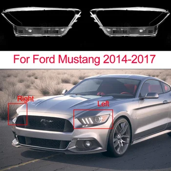 Ford Mustang 2014-2017 Avtomobil Uchun Old Fara Qobig'i Shaffof Linzali Shisha Faralar Qopqog'i Lampshad Chiroq Qobig'i Maskalari