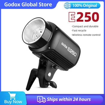 Godox E250 Pro fotografiya studiyasi Strobe Foto chirog'i 250 Vt studiya chirog'i