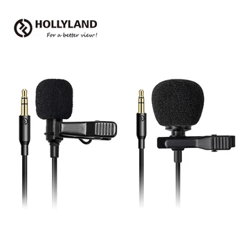 Hollyland miniatyura Lavalier mikrofoni Lark 150 M1 simsiz mikrofon tizimi uchun ko'p yo'nalishli yo'nalishli Professional mikrofon