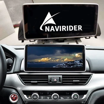Honda Accord uchun 10,25 dyuymli Android avtomobil Radio Video pleer 10 2018 2019 2020 2021 navigatsiya GPS Carplay Stereo Multimedia 2din