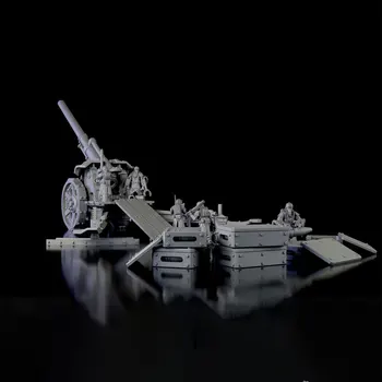 Imperial kuch qatronlar Model stol o'yin bo'yalmagan miniatyura askar arboblari 28mm Earthshaker to'p og'ir artilleriya