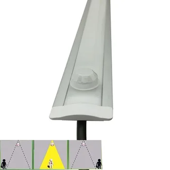 Infraqizil PIR harakat sensori LED oshxona yoritgichi DC 12v lenta chiroqi to'shak nuri ostida shkaf shkafi devorlarini bezash uchun