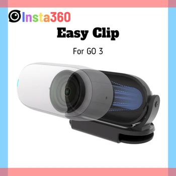 Insta360 GO 3 Easy Clip POV Hat Mount Silikon Silikon 195 Insta360 GO3 Original aksessuari uchun 3kattalash burchagi
