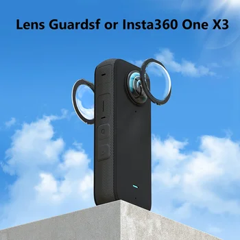 Insta360 One X3 uchun PMMA Lens Guards anti Scratch HD Lens Guards Protector Sport kamera aksessuarlari Protector qopqog'ini almashtirish