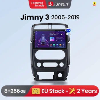 Junsun V1PRO AI ovozli avtomobil radiosi Suzuki Jimny 3 uchun Android avtomatik Multimedia pleer 2005-2019 Carplay 4G RDS 2din GPS autoradio