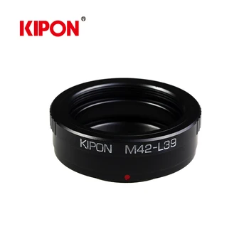 KIPON M42-L39 / Leica L42 kamerasidagi M39 vintli linzalari uchun Adapter