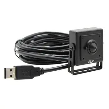 Mini HD veb-kamerasi 3.7 mm linzalari 1.0 megapikselli MJPEG 1280x720 mikro USB kamerasi