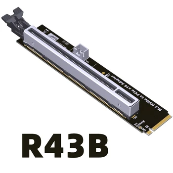 NVMe M. 4.0 2 SSD kengaytirish kartasi uchun PCI-E X4 X16 o'nlikdan Adapter karta SATA kuch Adapter tenglikni Kengashi uchun ADT PCIe 2 M2260 2280 Key-M