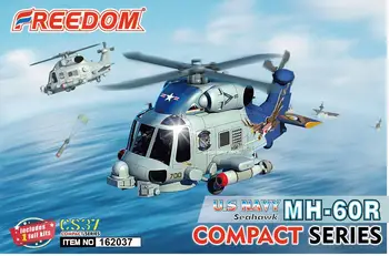 Ozodlik F162037 ixcham seriyali AQSh dengiz floti MH-60R plastik MODEL to'plami
