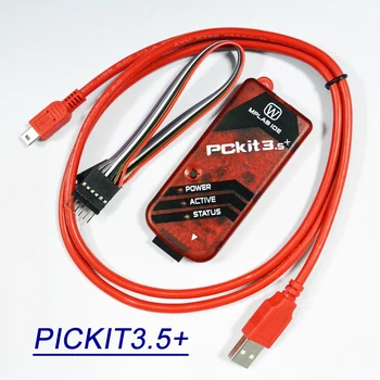Pickit 3.5 + PIC MCU oflayn yuklab olish simulyatsiyasi dasturlash burner pickit3 / 3.5