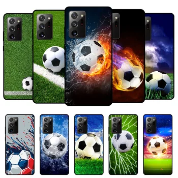 Samsung Galaxy Note uchun telefon Case 20 Ultra 10 plus Lite 9 8 Galaxy note uchun telefon Cover silikon qobiq 20 case futbol Sport