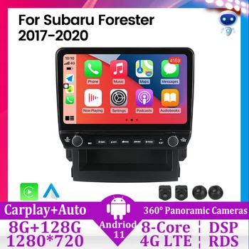 Subaru Forester 11 uchun Android 2017 - 2020 RHD avtomobil Radio Multimedia pleer navigatsiya GPS 4G DSP No 2din Dvd Bosh birligi Carplay