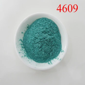 Ta'minot rangi slyuda kukuni yashil marvarid pigmenti yaltiroq yashil effekt marvarid pigmenti 1bag=1 kg 4609 yashil marvarid porlashi pigmenti