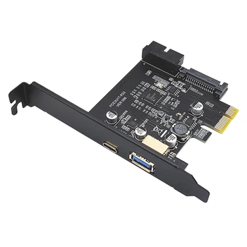 USB3. 0 ichki 19PIN Adapter karta RENESAS D720201 Oliy ishlash jip bilan turi C Old Adapter karta PCIE