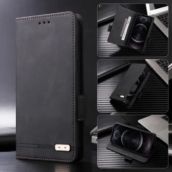 Xiaomi uchun 14 Poco X5 Pro Redmi K60 Ultra 13C Eslatma 13 Black Shark 5 karta egasi bilan Slim hamyon Folio Flip Case Cover